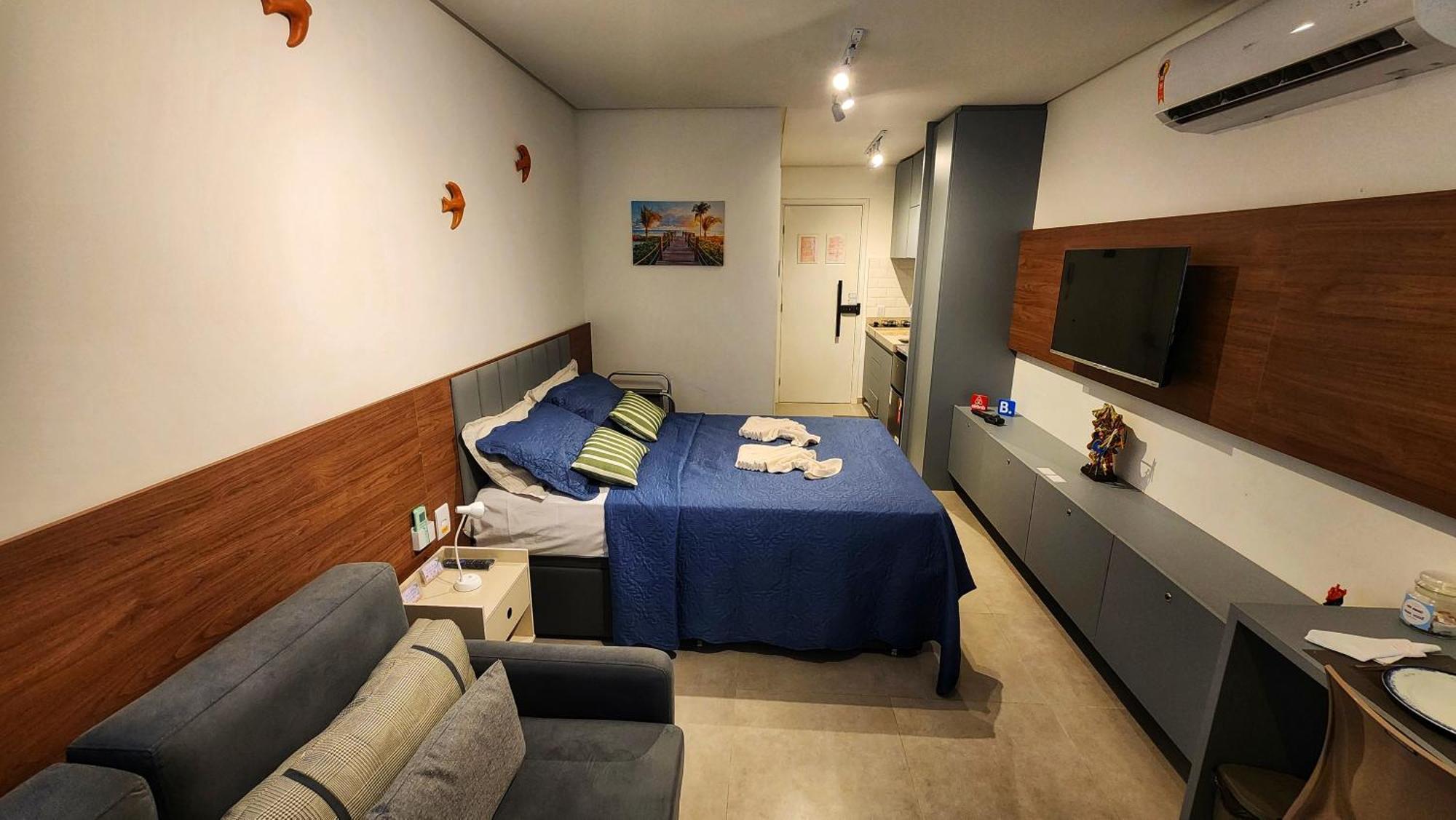 Villa Del Porto - Flat 106, A 70M Da Praia!! ปอร์โต จิ กาลินญาส ภายนอก รูปภาพ